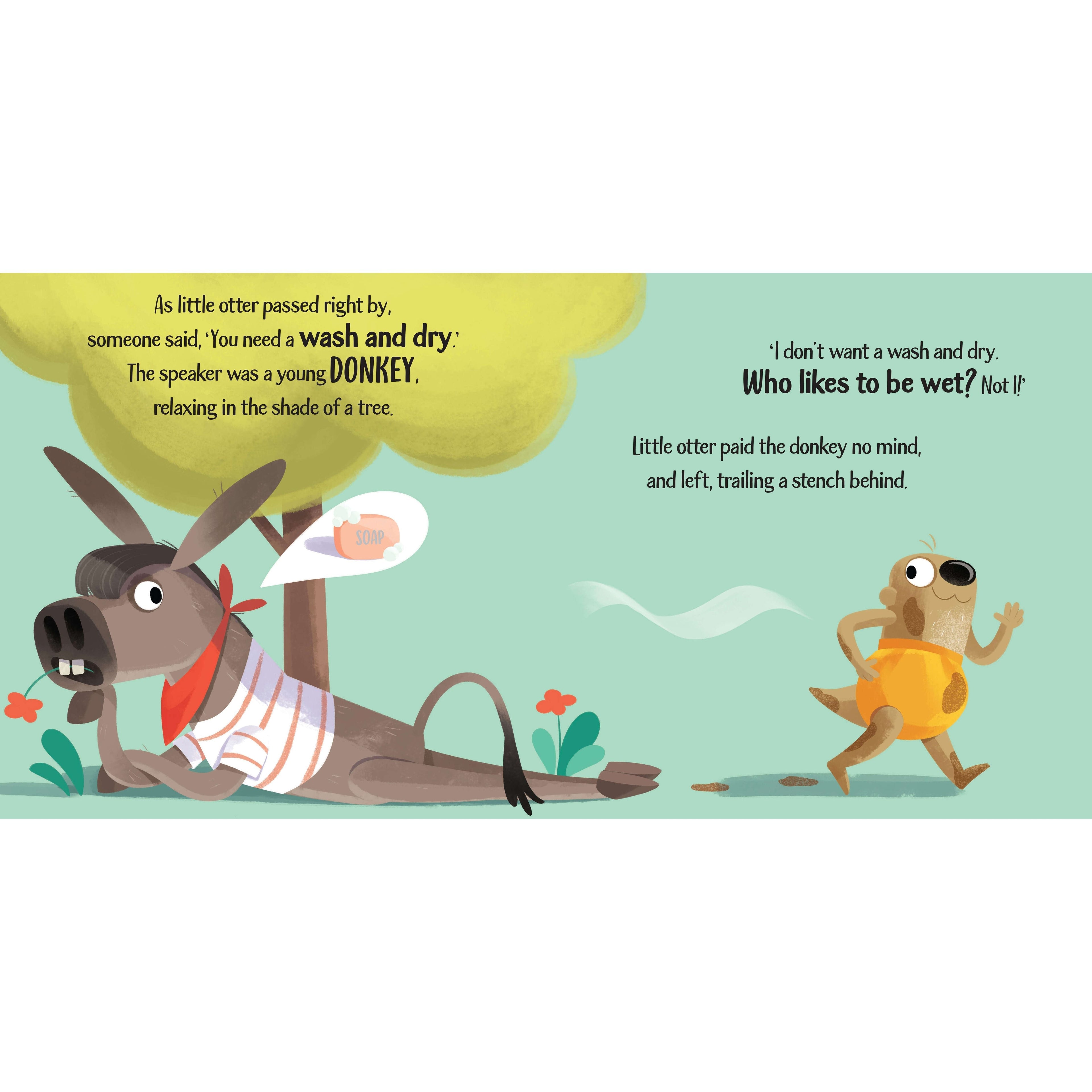Sassi Story Book - Little Otter Cleans Up image 4