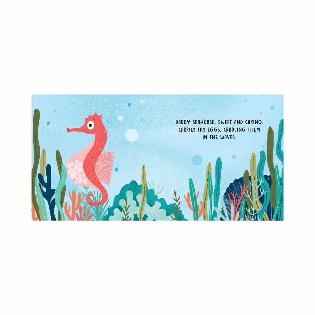 Sassi Board Book Sweet Sounds Stories - Dads and Cubs image 2
