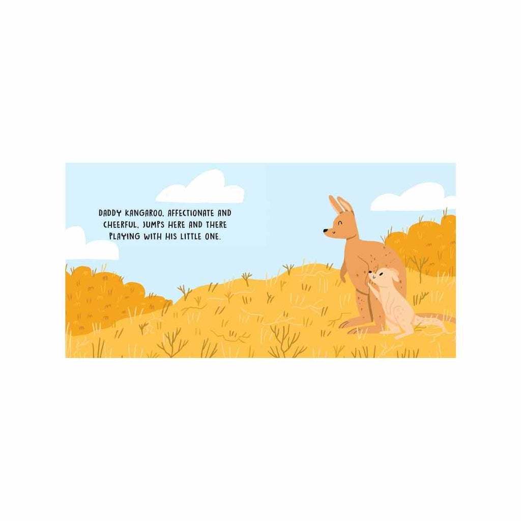 Sassi Board Book Sweet Sounds Stories - Dads and Cubs image 3