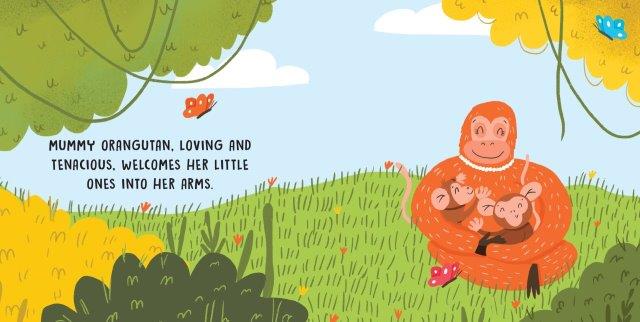 Sassi Board Book Sweet Sounds Stories - Mums and Cubs image 3