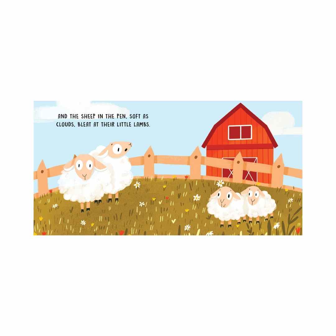 Sassi Board Book Sweet Sounds Stories - The Farm image 3