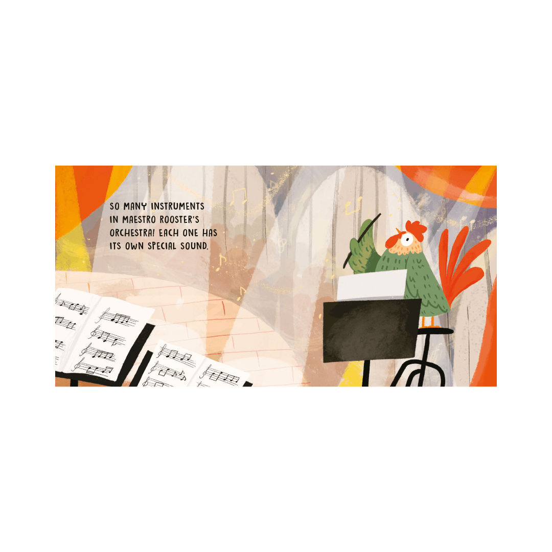 Sassi Board Book Sweet Sounds Stories - Musical Instruments image 4