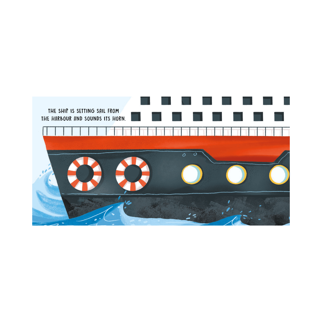 Sassi Board Book Sweet Sounds Stories - Vehicles image 2