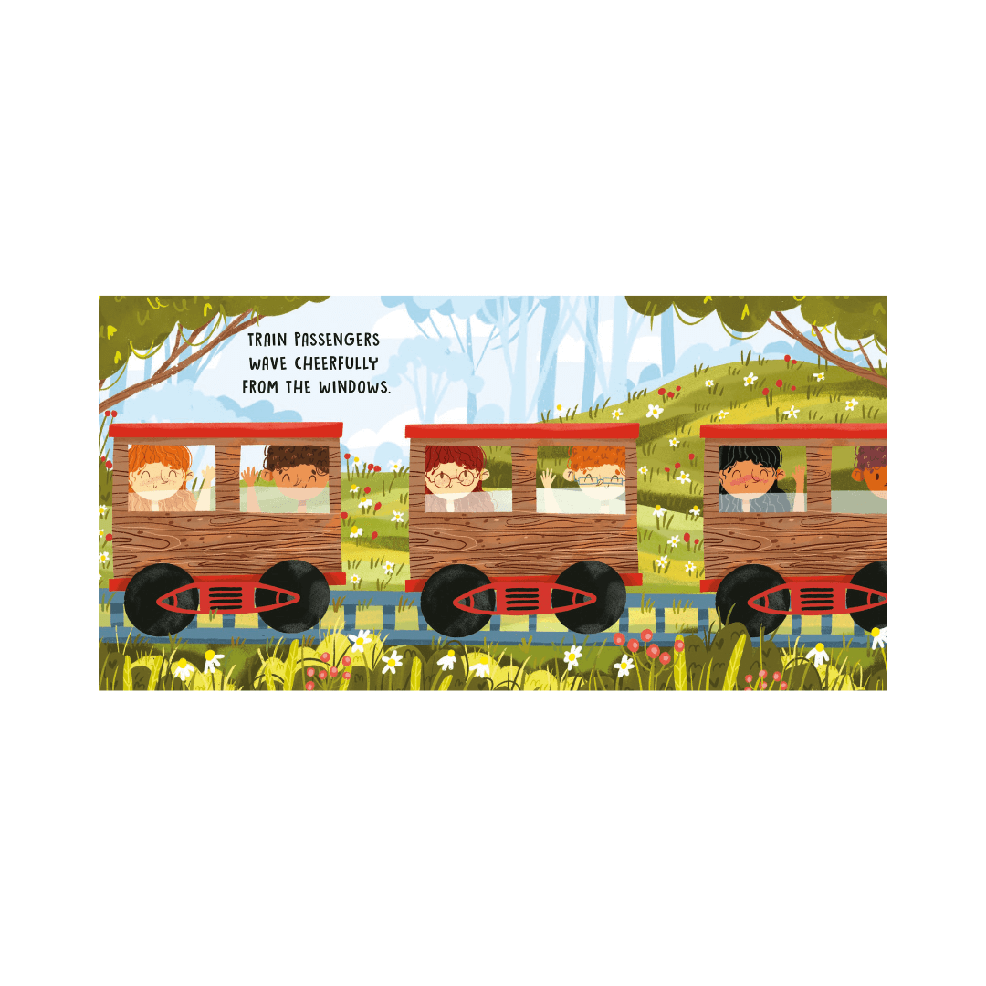 Sassi Board Book Sweet Sounds Stories - Vehicles image 3