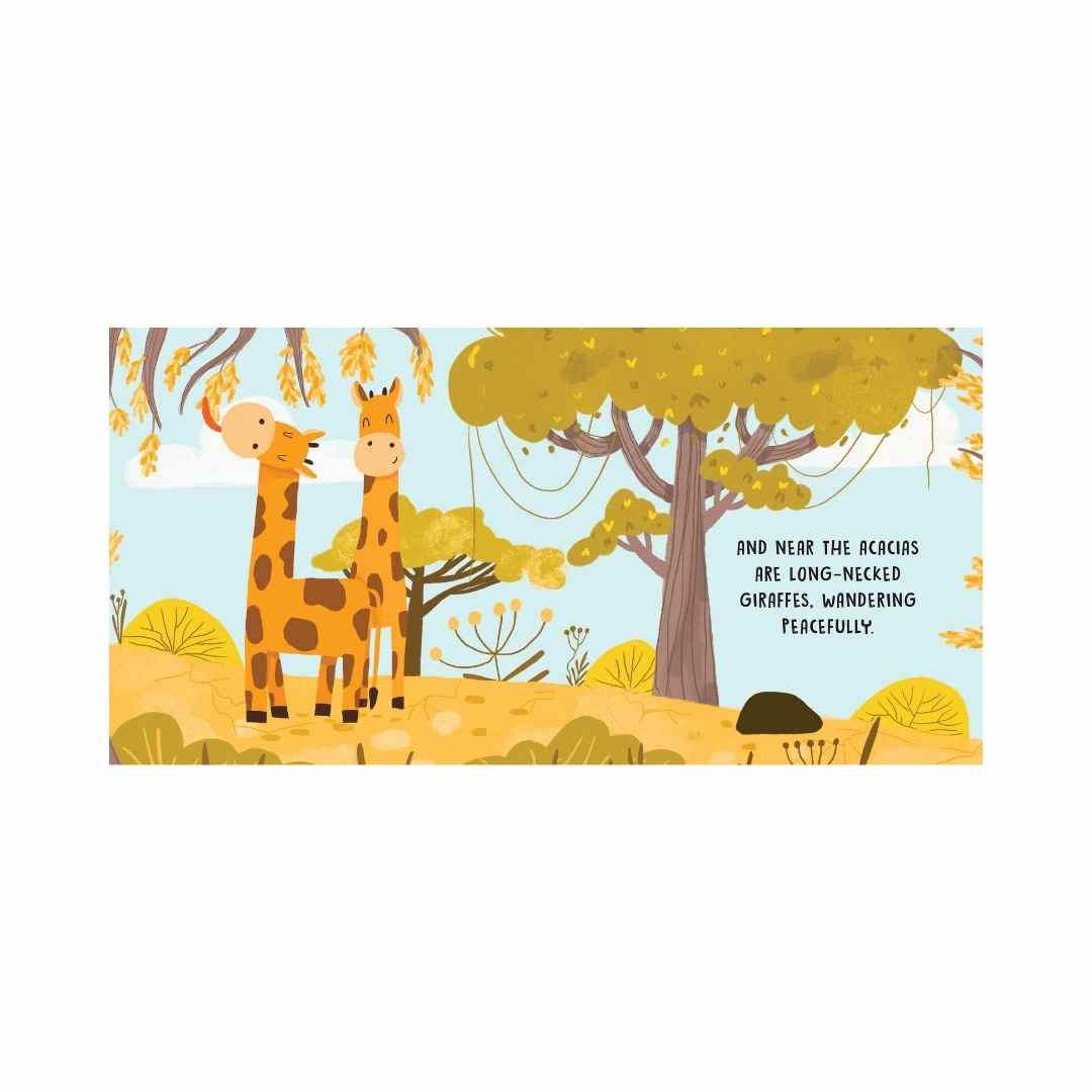 Sassi Board Book Sweet Sounds Stories - The Savannah image 2