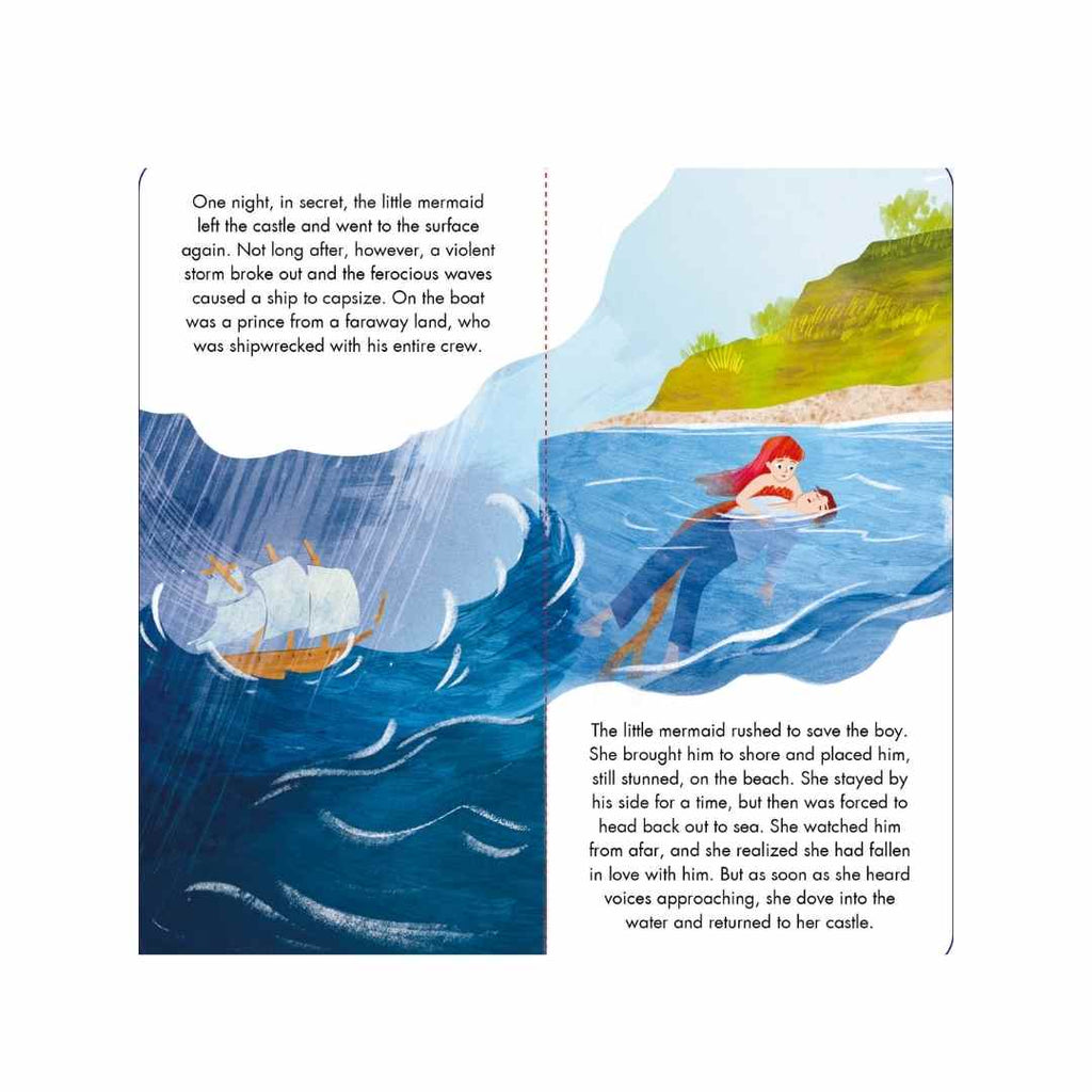 Sassi Fairy Tale Puzzle & Book Set - The Little Mermaid image 4