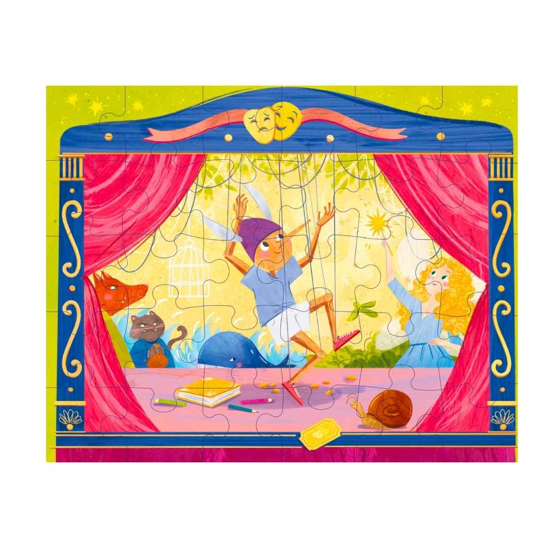 Sassi Fairy Tale Puzzle & Book Set - Pinocchio image 2