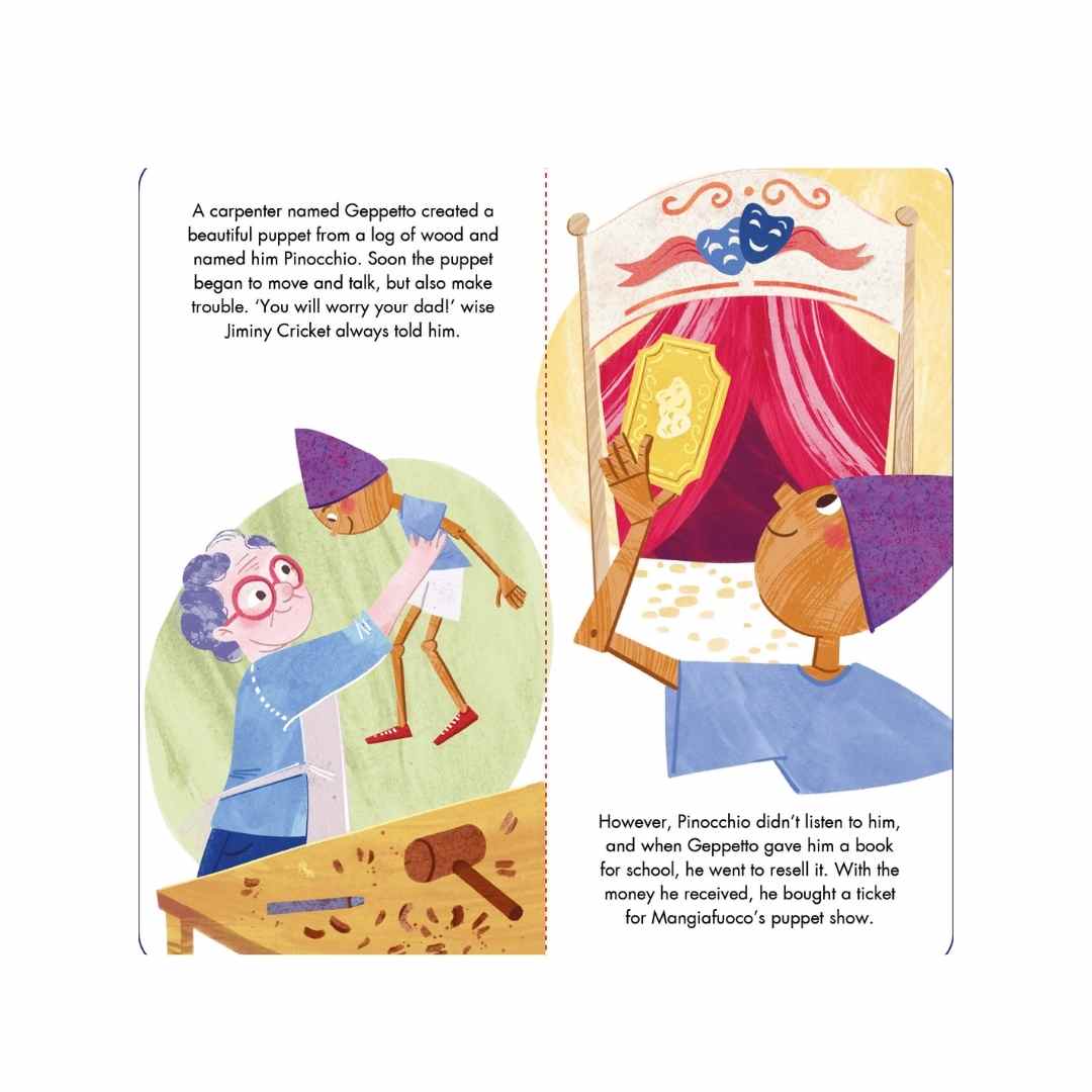 Sassi Fairy Tale Puzzle & Book Set - Pinocchio image 6