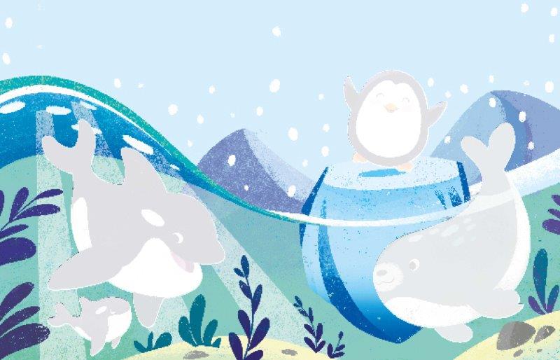 Sassi Free the Colours Reusable Paint Brush Book - The Sea image 6