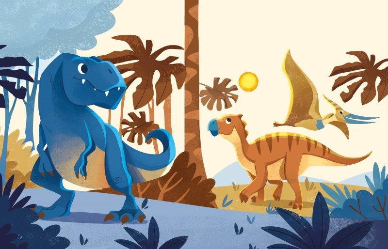 Sassi Free the Colours Reusable Paint Brush Book - Dinosaurs image 2