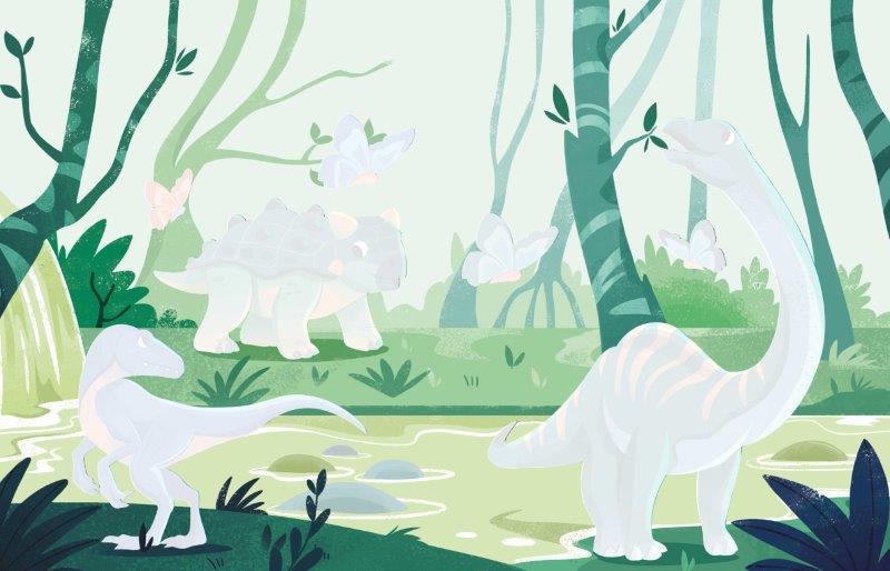 Sassi Free the Colours Reusable Paint Brush Book - Dinosaurs image 6