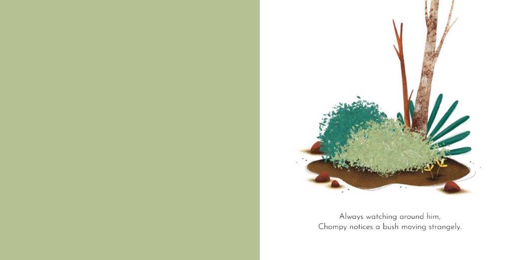 Sassi Board Book - Chompy's Courage image 3