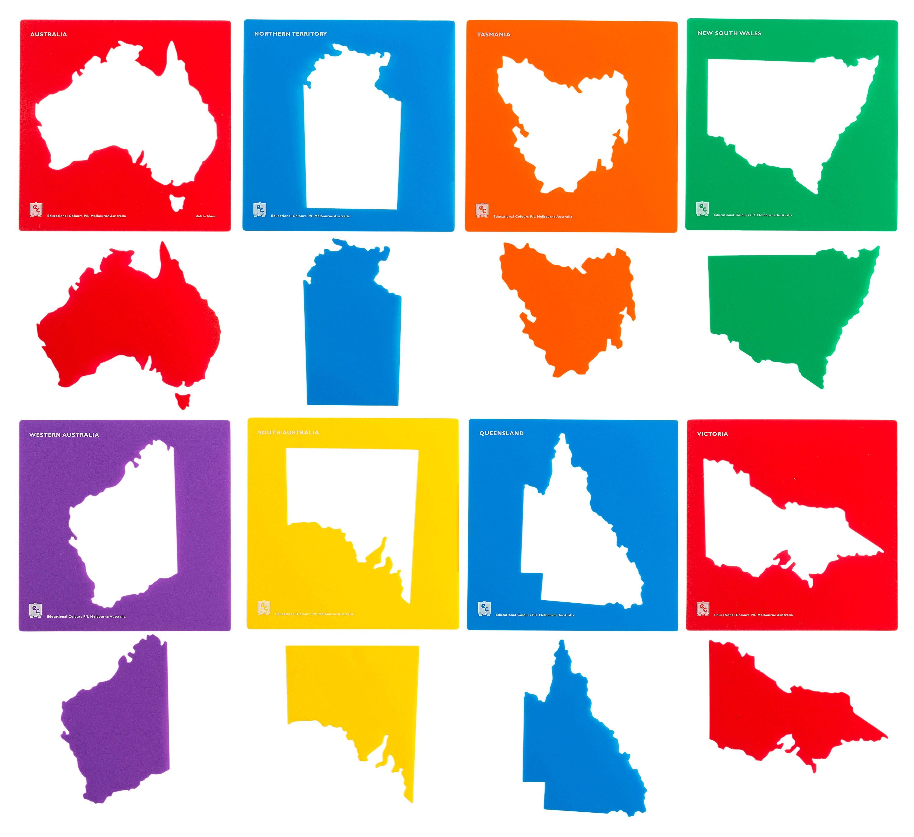 Australia & State Map Stencils image 2