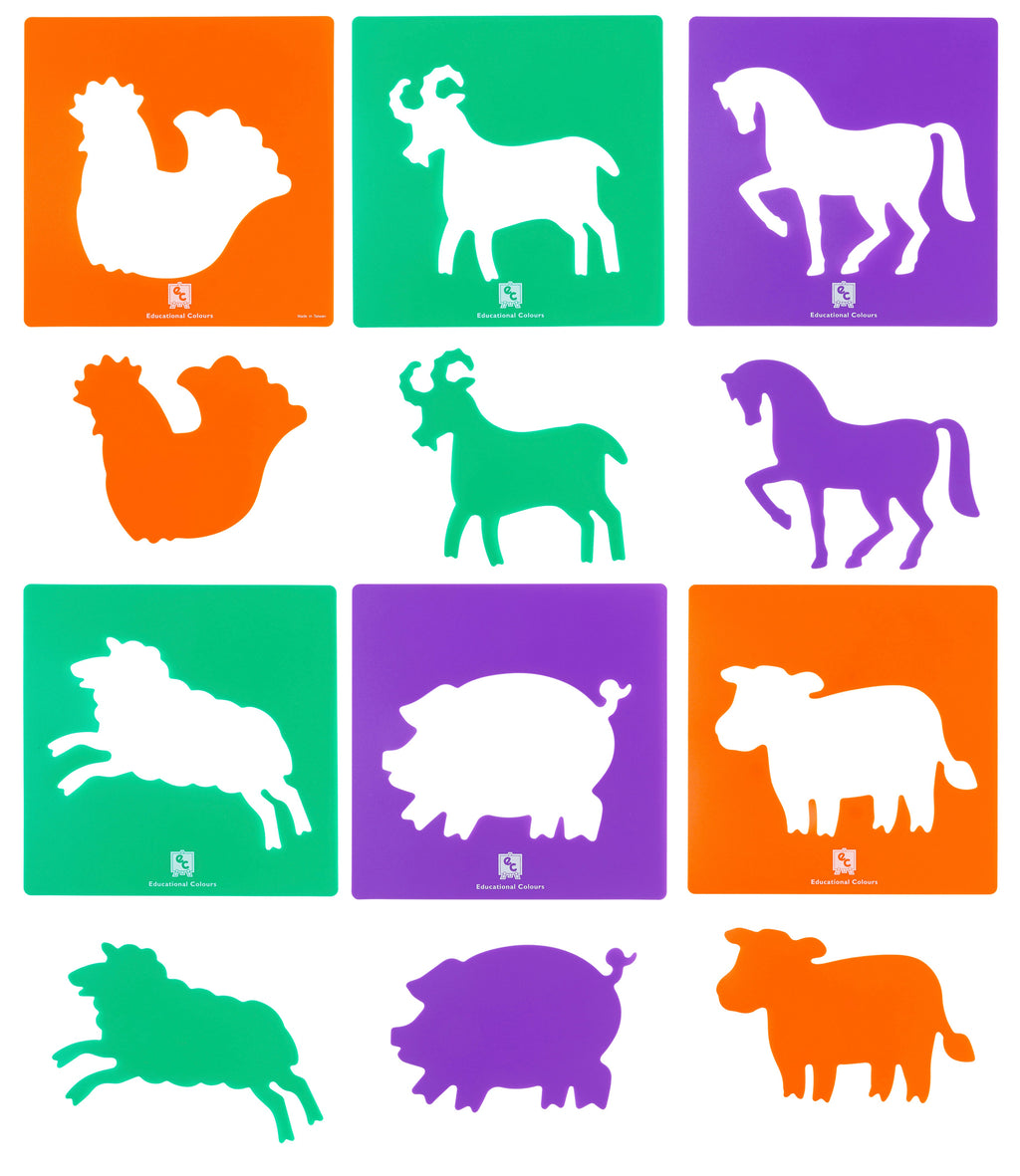 Farmyard Animals Stencils image 3