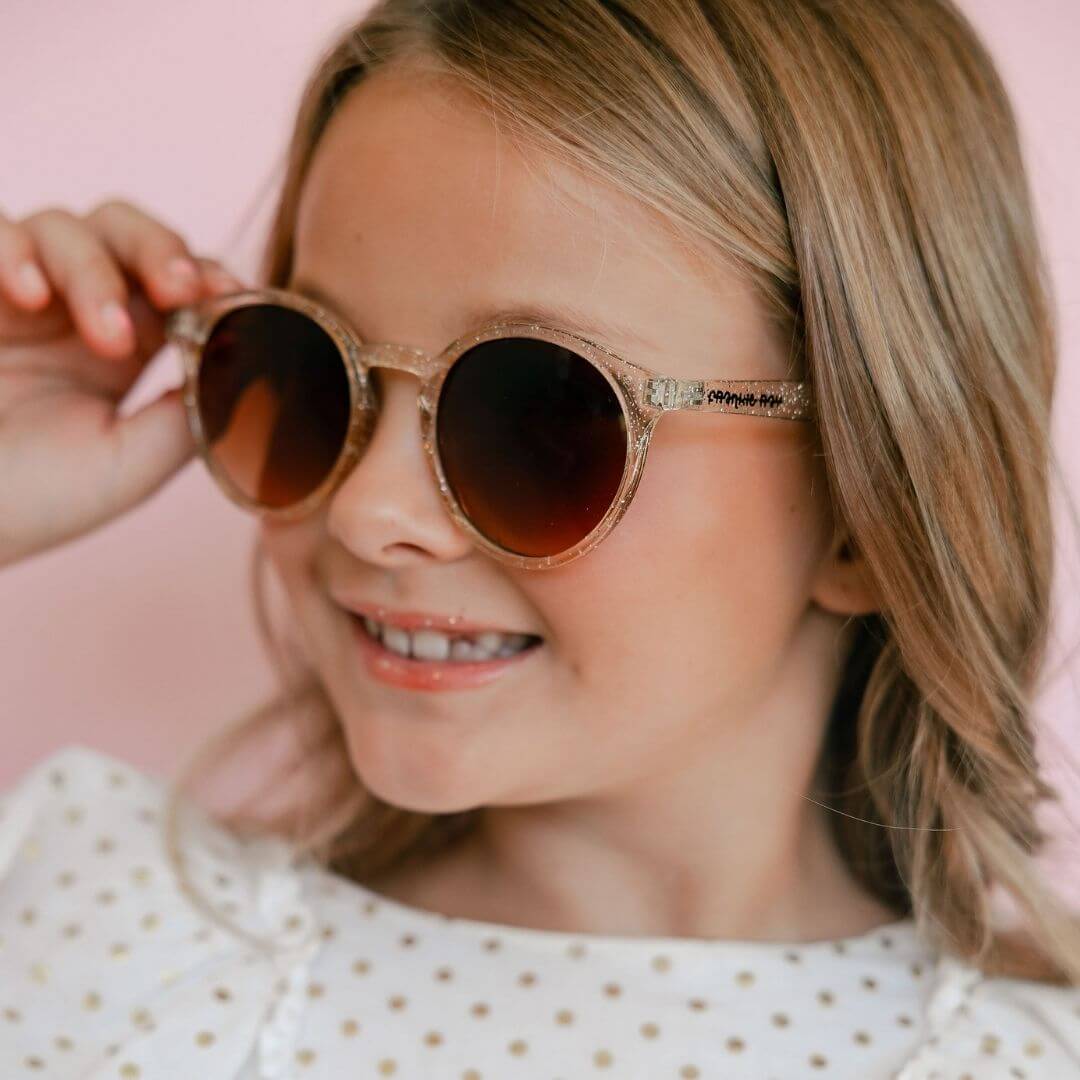 Frankie Ray Kids Sunglasses -  Shine, Gold image 2