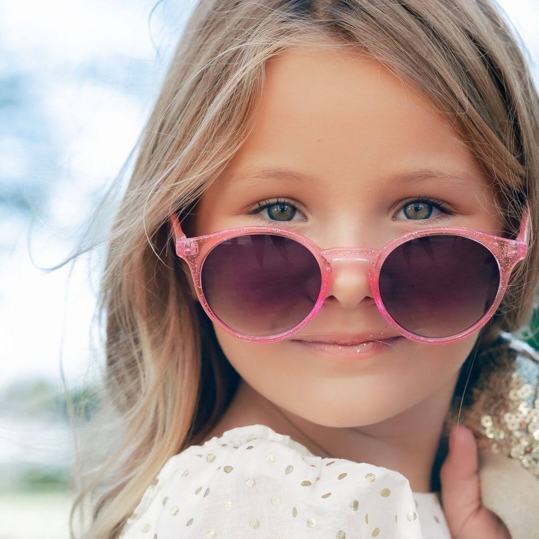 Frankie Ray Kids Sunglasses -  Shine, Pink image 2