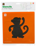 Jungle Animals Stencils