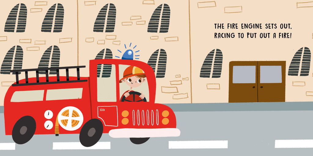 Sassi Board Book Sweet Sounds Stories - Firefighters image 3
