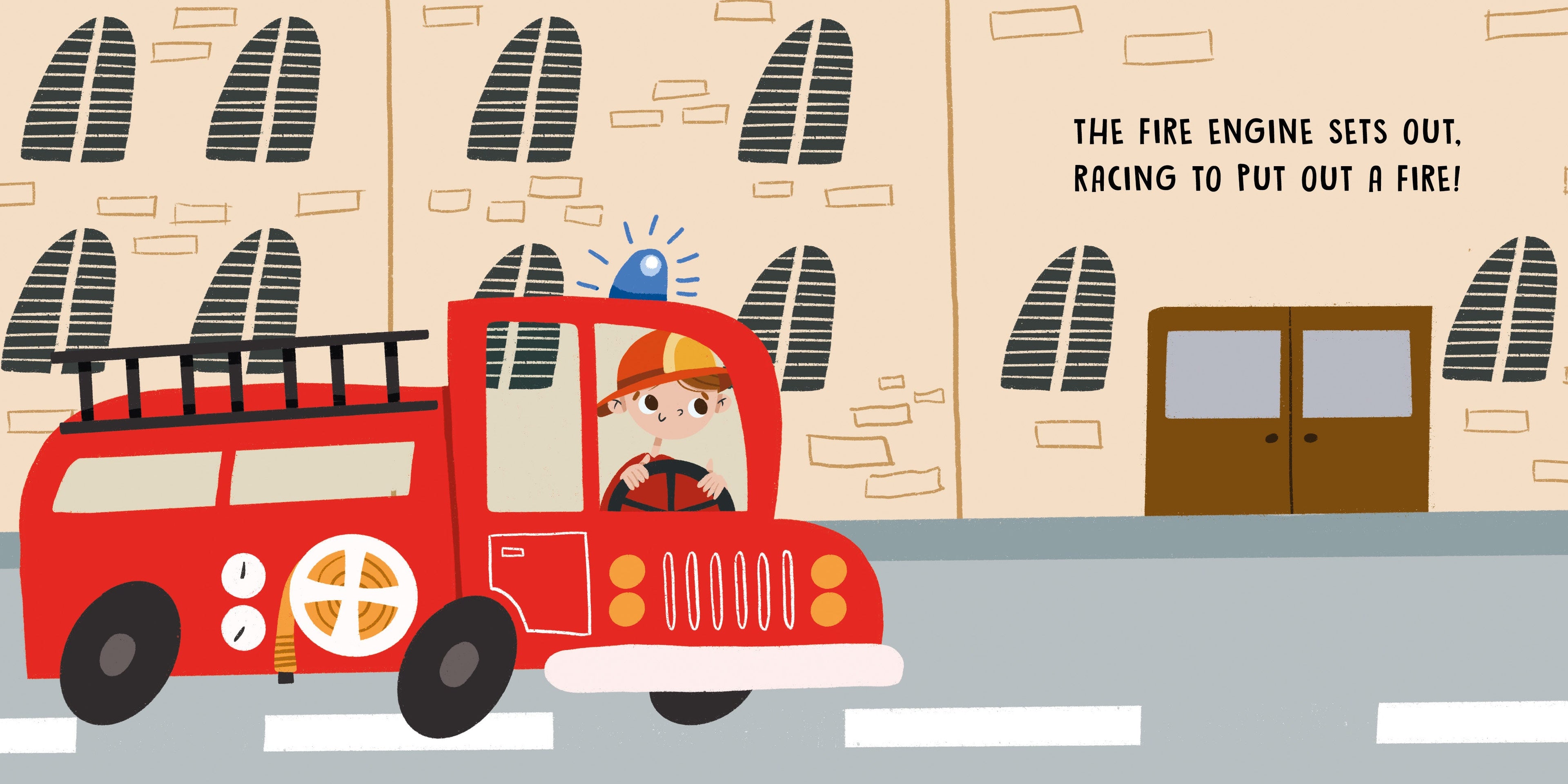 Sassi Board Book Sweet Sounds Stories - Firefighters image 3