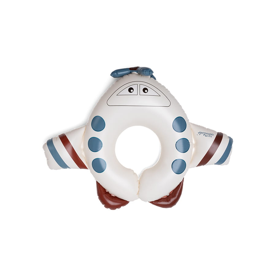 Swim Essentials Inflatable Split Swim Ring - Peter Plane, 55 cm image 5