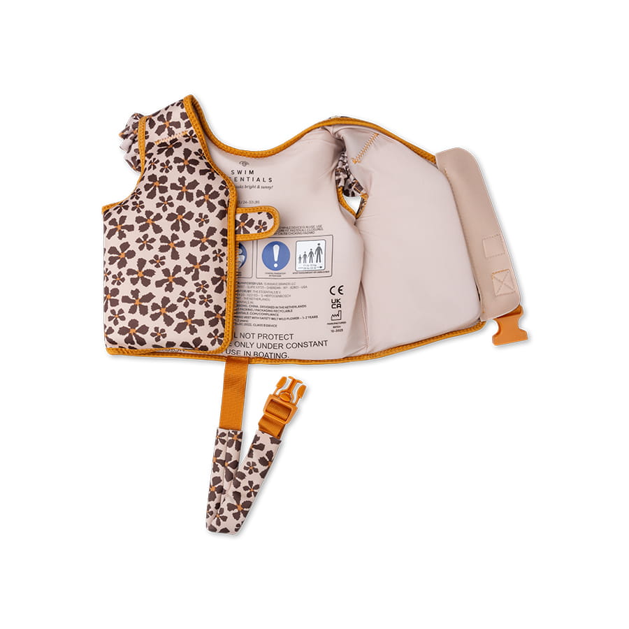Swim Essentials Kids  Swimming Vest - Wild Flower, 2-3 yrs image 3