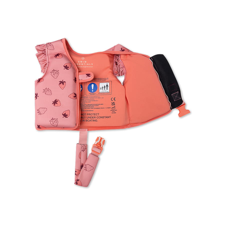 Swim Essentials Kids  Swimming Vest - Strawberry Fields, 1-2 yrs image 2