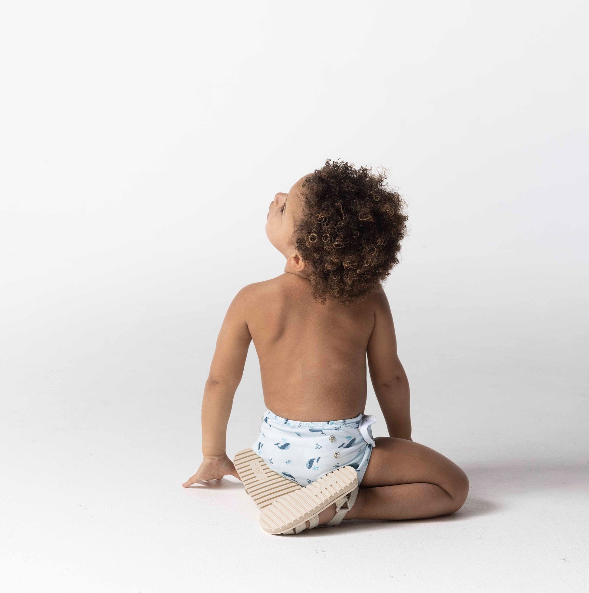 Swim Essentials Swim Nappy OSFA, Whaley White image 5