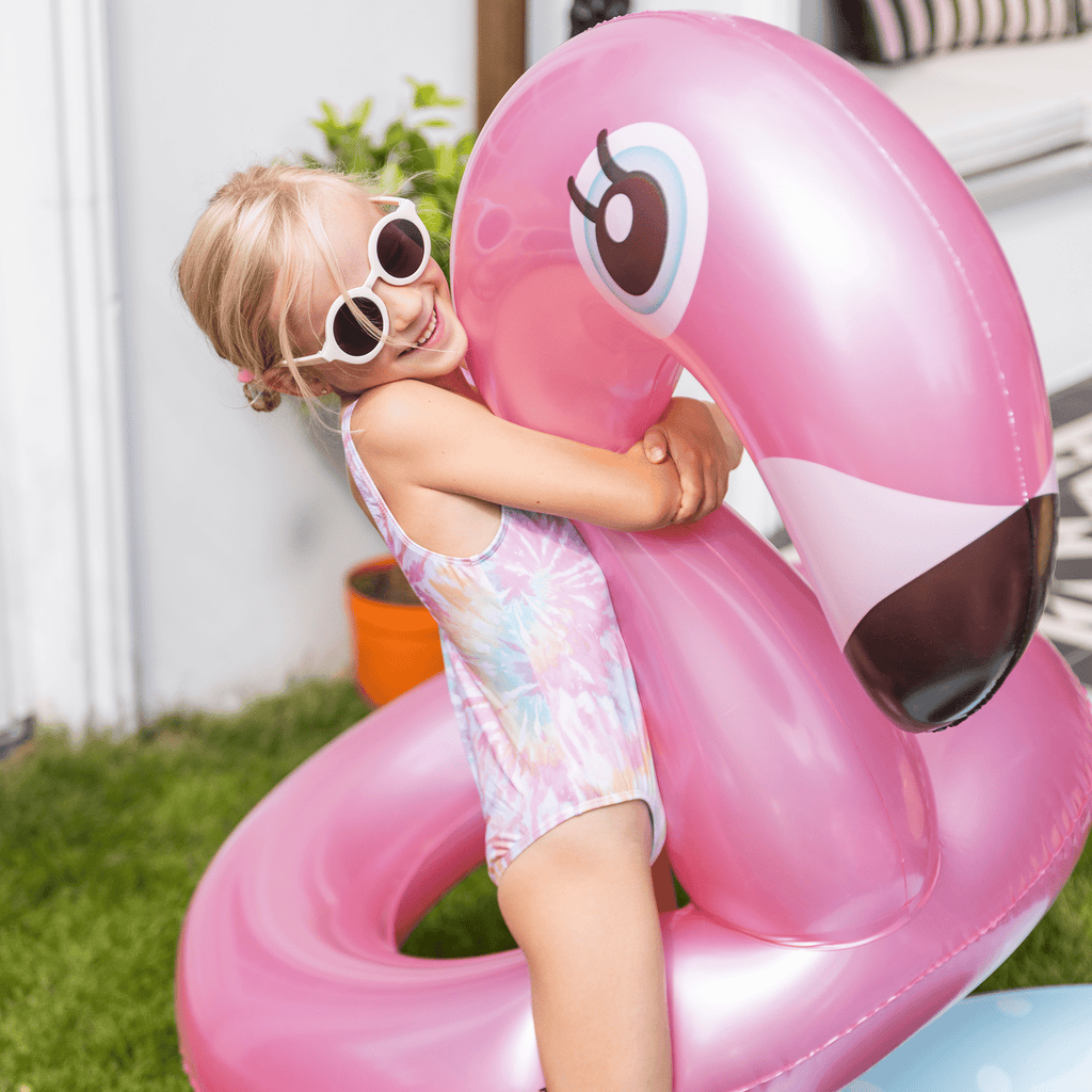 Swim Essentials Inflatable Swim Ring - Flamingo Rose Gold, 95 cm image 3
