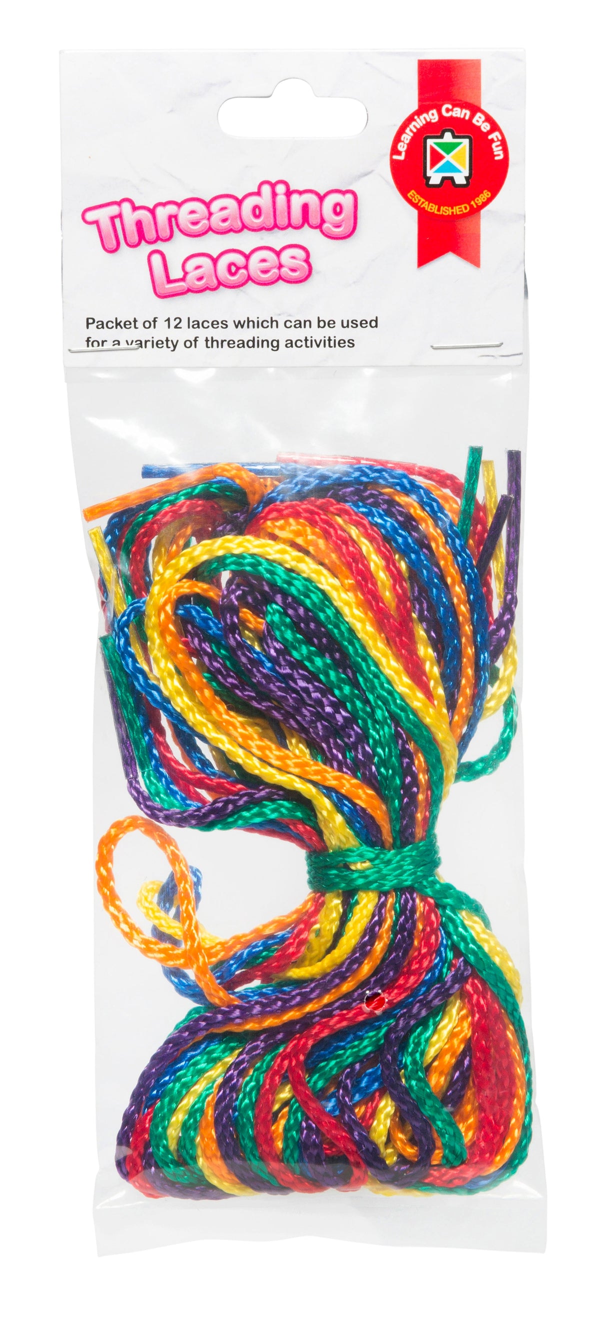 Threading Laces Packet of 12