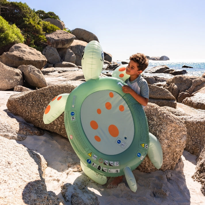 Swim Essentials Inflatable Ride On - Turtle, 140 cm image 2