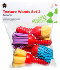Texture Wands Assorted #2 Pack of 4