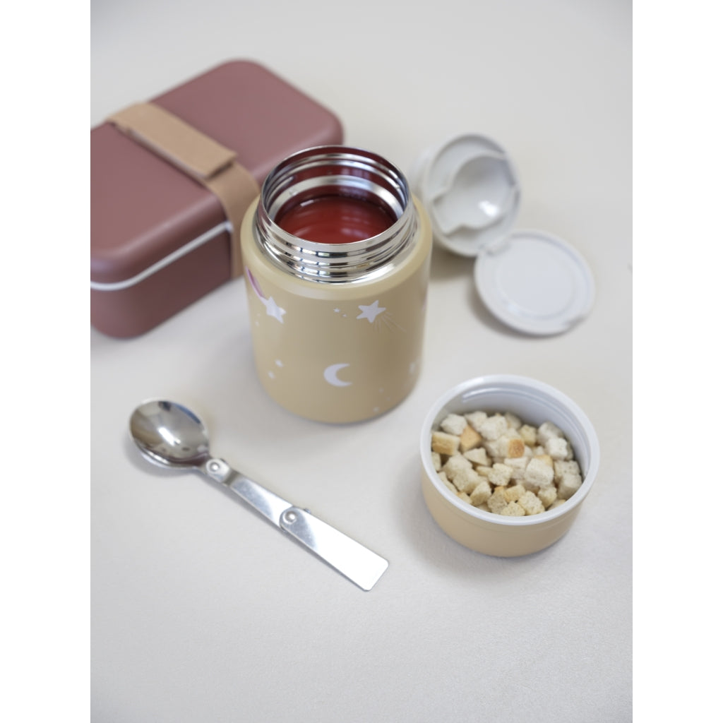 Fabelab - Thermo Food Jar - Shooting Star - Caramel image 2