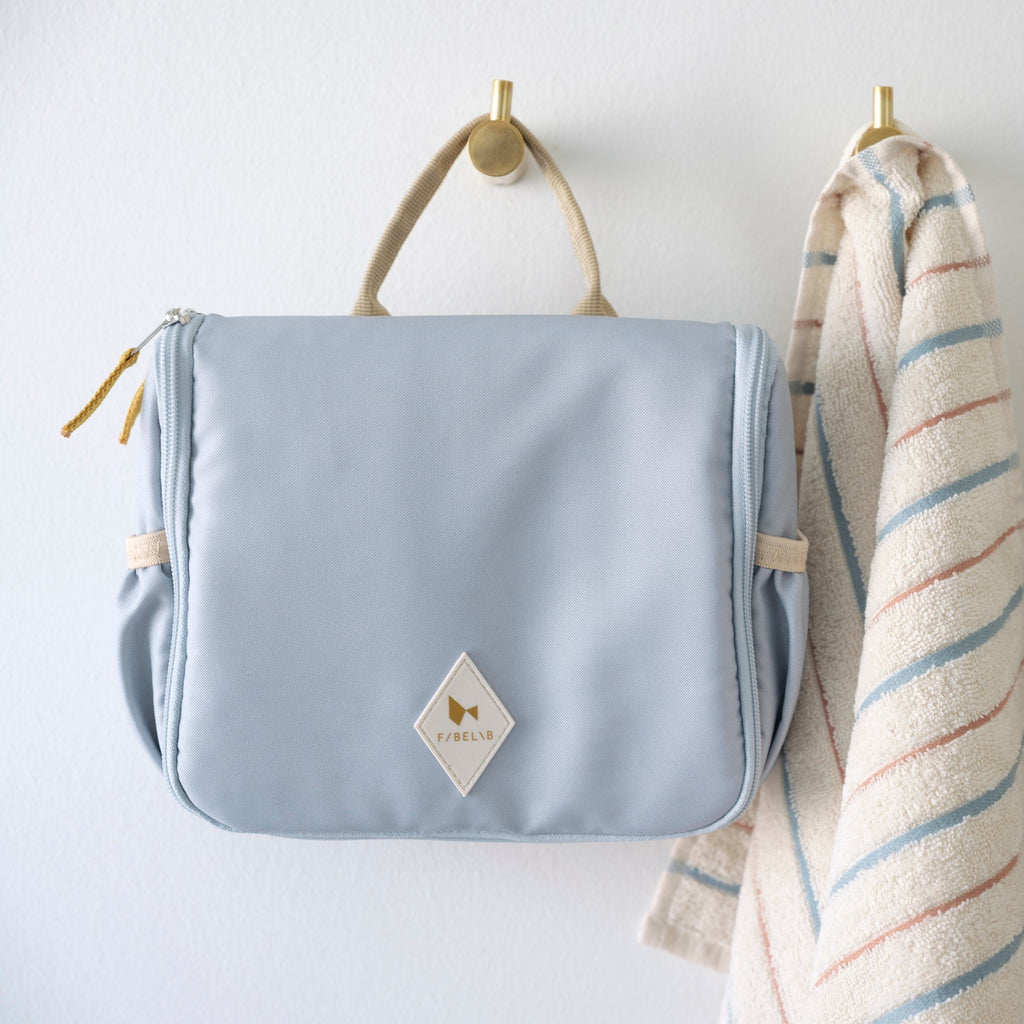 Fabelab - Eco Toiletry Bag with Hanger - Cottage Blue image 3