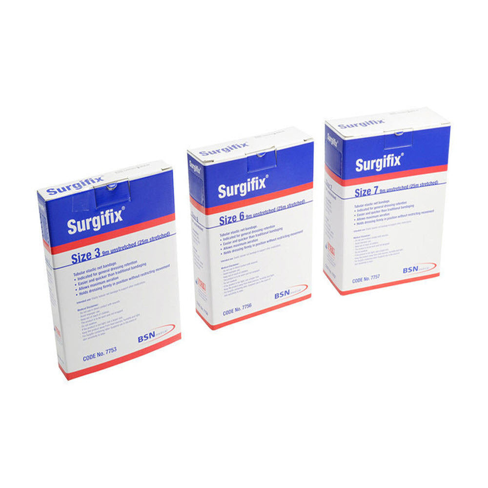 Surgifix Tubular Elastic Net Bandage Sizes 0-7