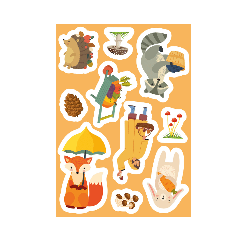 Sassi Stickers and Activities Book - Autumn image 7