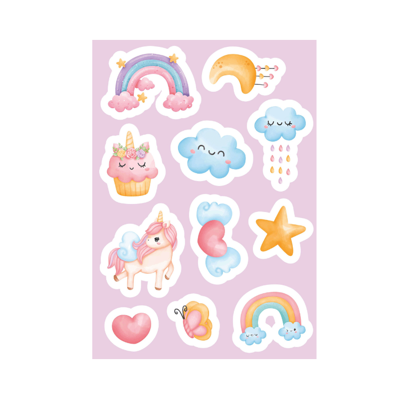 Sassi Stickers and Activities Book - Unicorns image 2