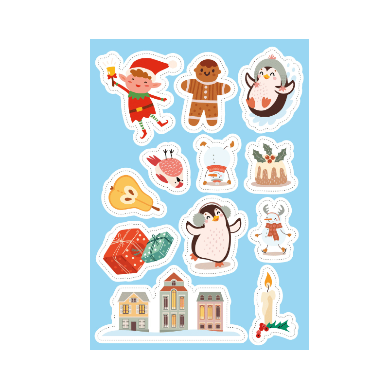 Sassi Stickers and Activities Book - Christmas image 2