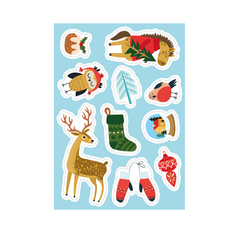 Sassi Stickers and Activities Book - Winter image 7
