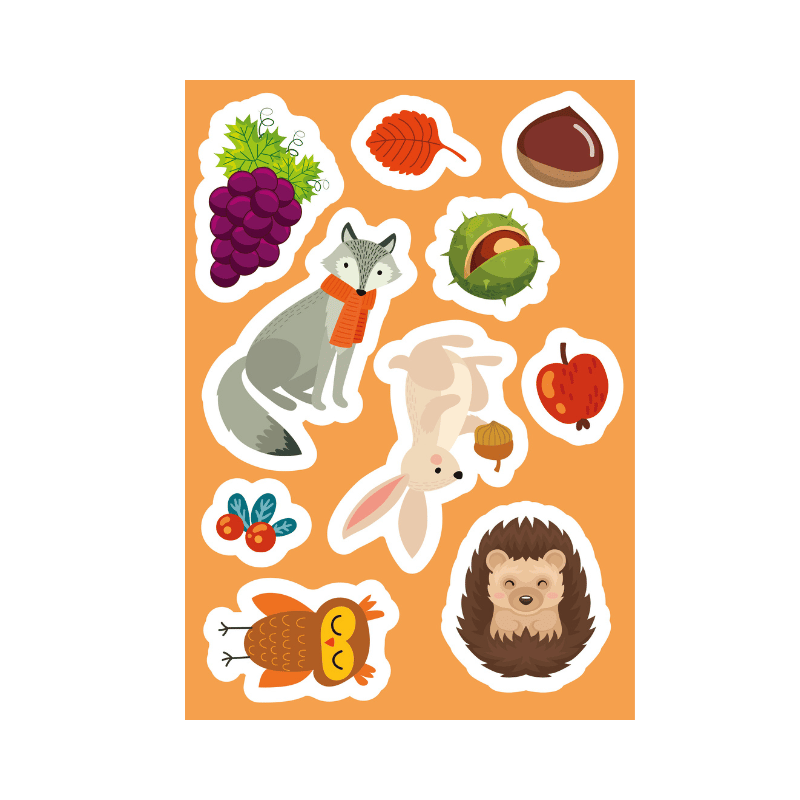 Sassi Stickers and Activities Book - Autumn image 3