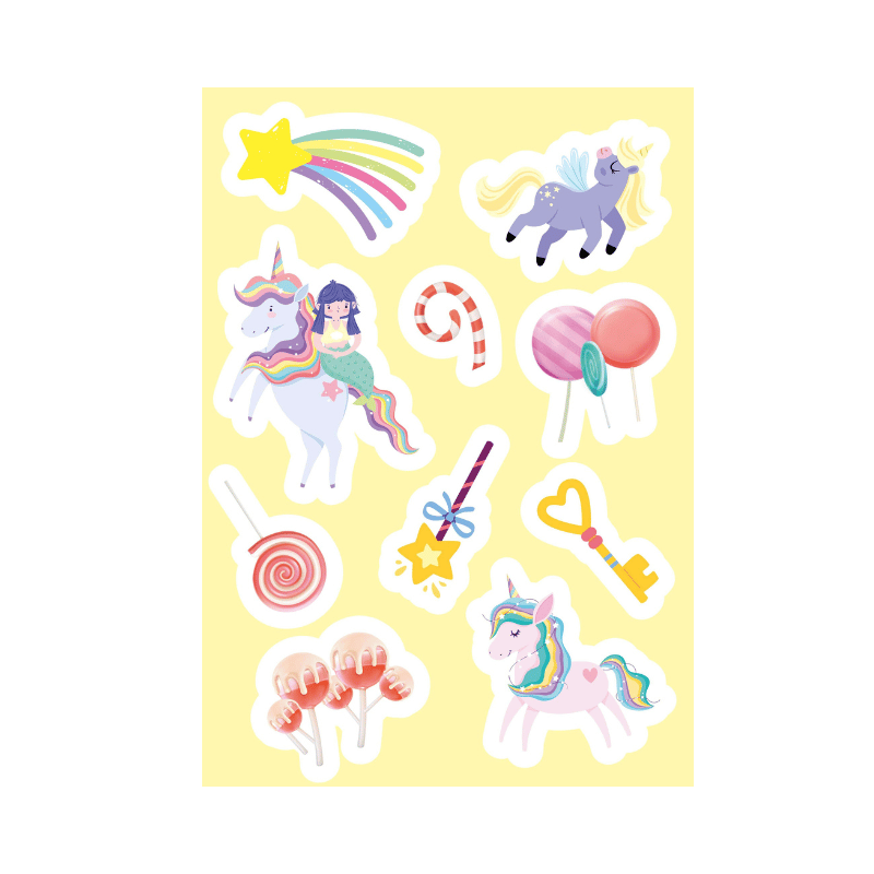 Sassi Stickers and Activities Book - Unicorns image 3