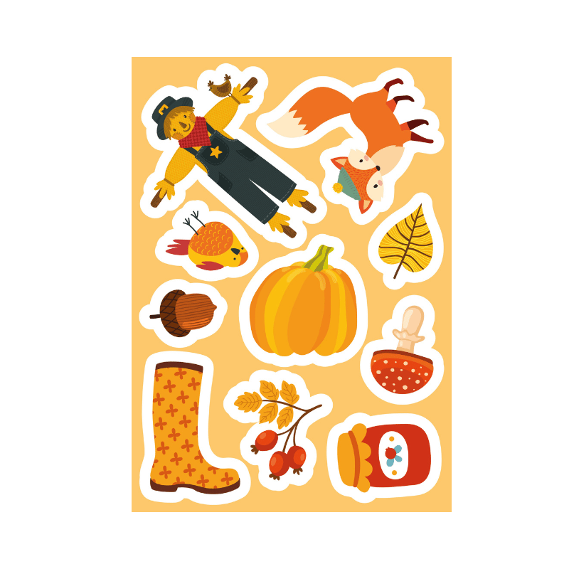 Sassi Stickers and Activities Book - Autumn image 5
