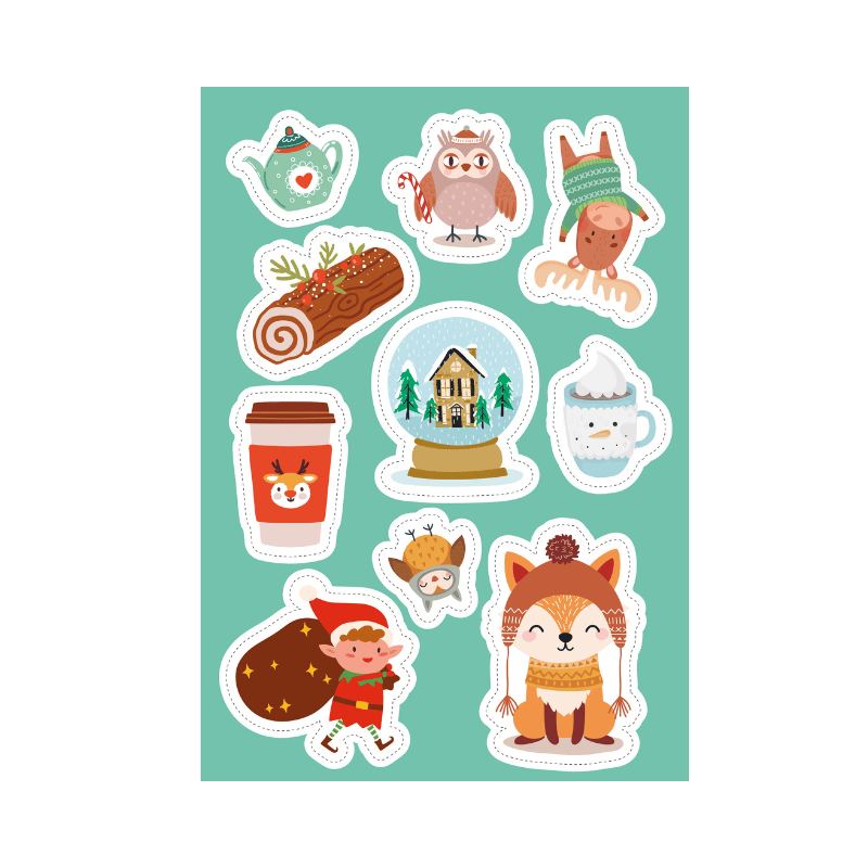 Sassi Stickers and Activities Book - Christmas image 4