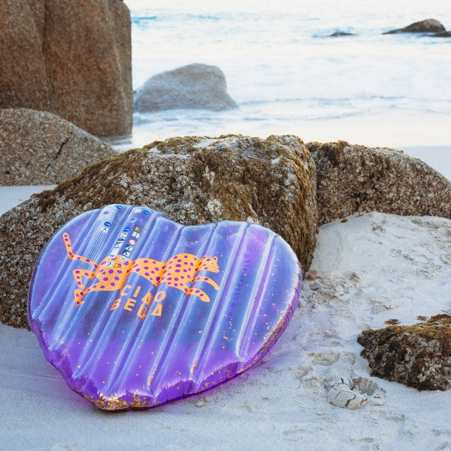 Swim Essentials Inflatable Float - Wild Heart Purple image 5
