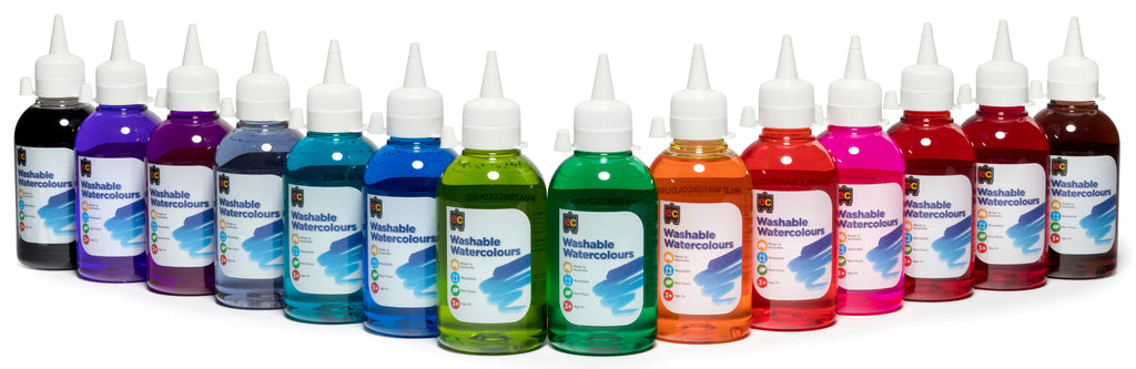 EC Washable Watercolours 250mL Bottles