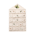 Fabelab Christmas - Advent Calendar - Yule Greens Embroidered Natural, 82 cm