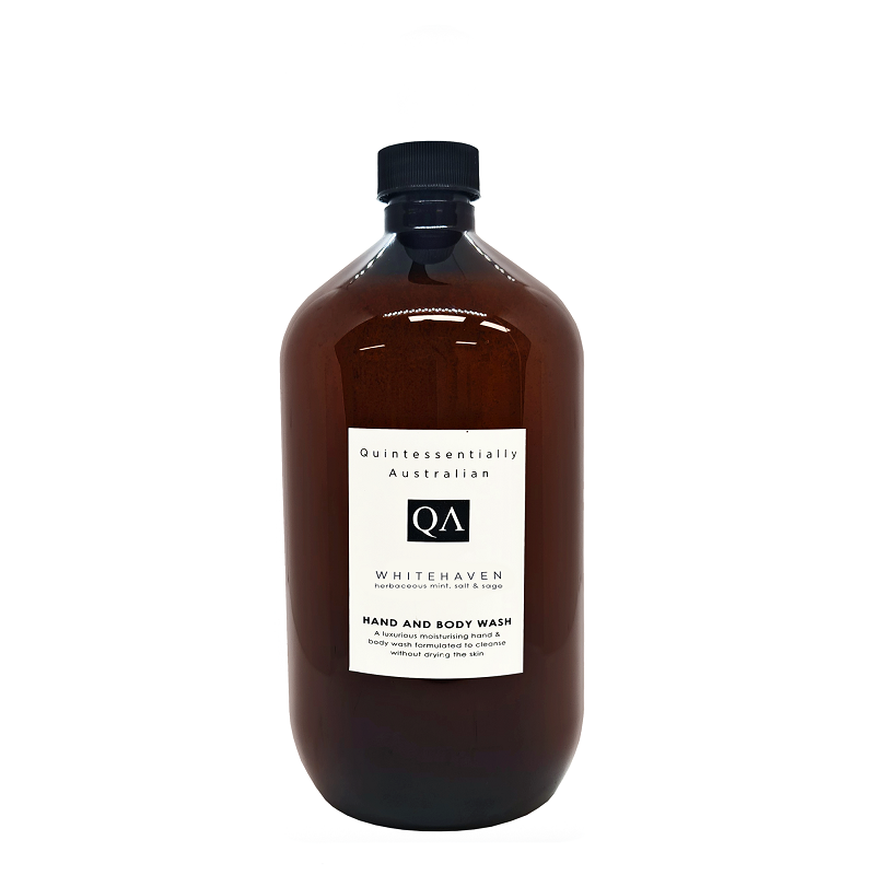 Quintessentially Australian Whitehaven Hand & Body Wash Refill 1 Litre