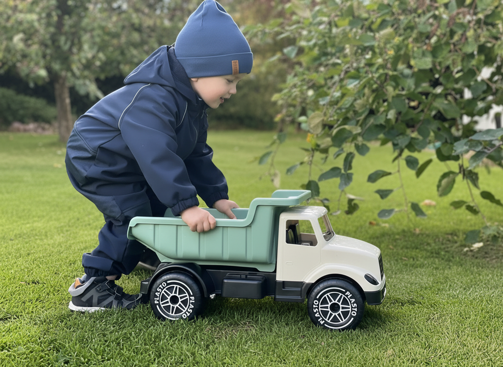 Plasto Soft Neutrals Giant Tipper Truck , 60 cm image 2