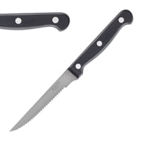 Olympia Steak Knives Black - 4 1/2" (Box 12)