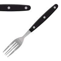 Olympia Steak Forks Black - 200mm (Box 12)