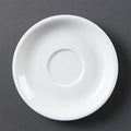 Olympia Whiteware Cappuccino Saucer (Fits CB469) - 200ml 7fl oz (Box 12)